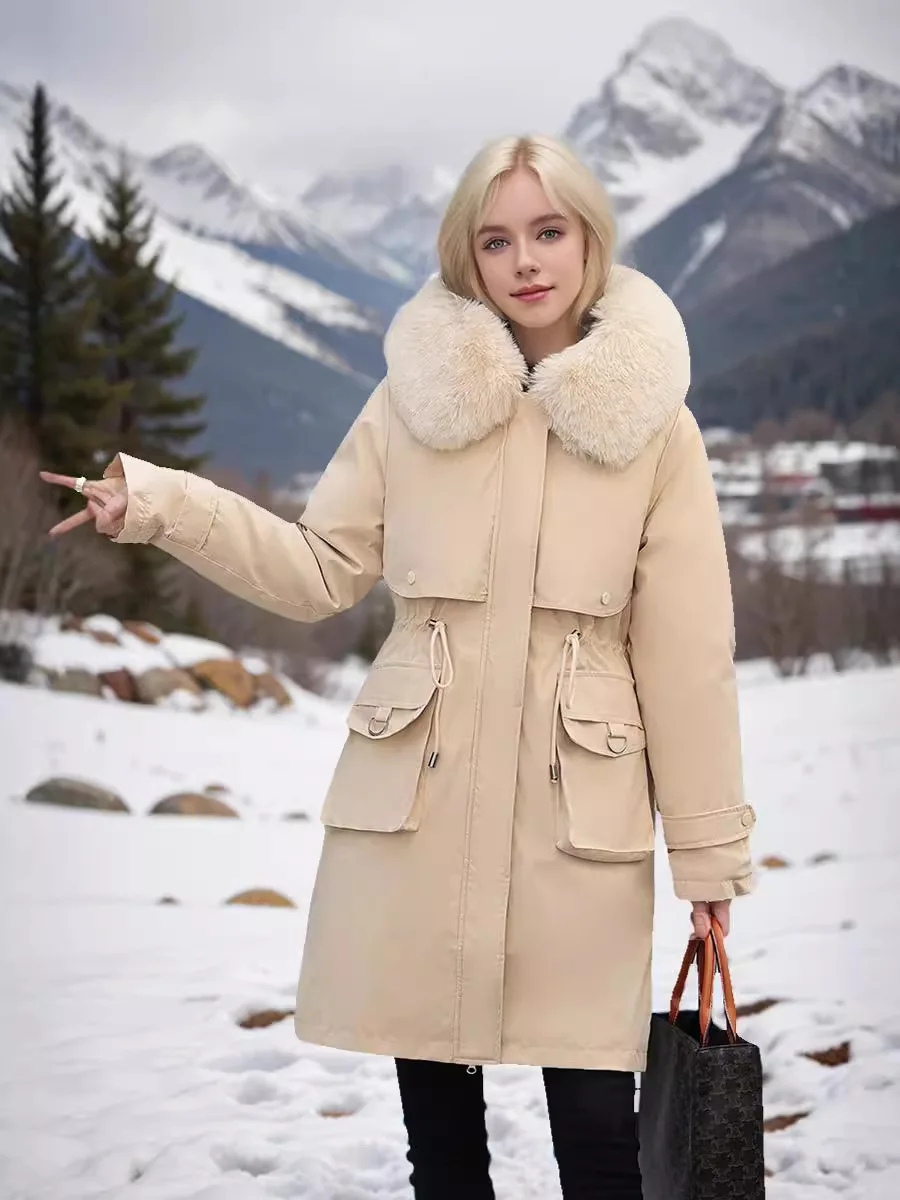 Женская демисезонная теплая парка на молнии, средней длины, с пряжкой, в европейском стиле, для активного отдыха и путешествий
Женская демисезонная теплая парка на молнии, средней длины, с пряжкой, в европейском стиле, для активного отдыха и путешествий