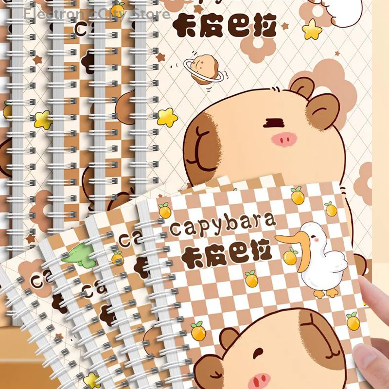 2/4 шт. Kawaii модный блокнот с капибарой A5, милый утолщенный блокнот с героями мультфильмов, портативный мини-дневник, студенческие канцелярские принадлежности, подарки
2/4 шт. Kawaii модный блокнот с капибарой A5, милый утолщенный блокнот с героями мультфильмов, портативный мини-дневник, студенческие канцелярские принадлежности, подарки