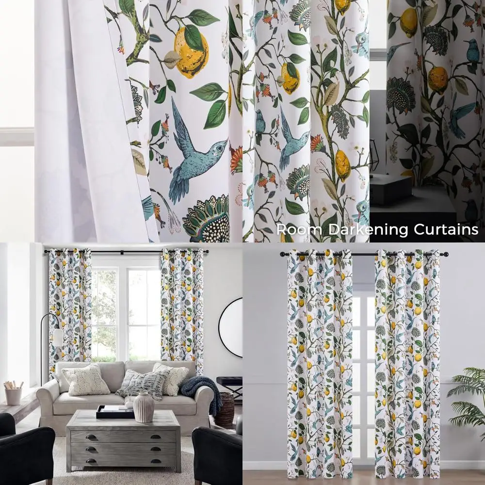 Винтажные шторы с цветочным принтом лимона и колибри, длина 102, затемняющие шторы в викторианском стиле для гостиной и спальни
Винтажные шторы с цветочным принтом лимона и колибри, длина 102, затемняющие шторы в викторианском стиле для гостиной и спальни