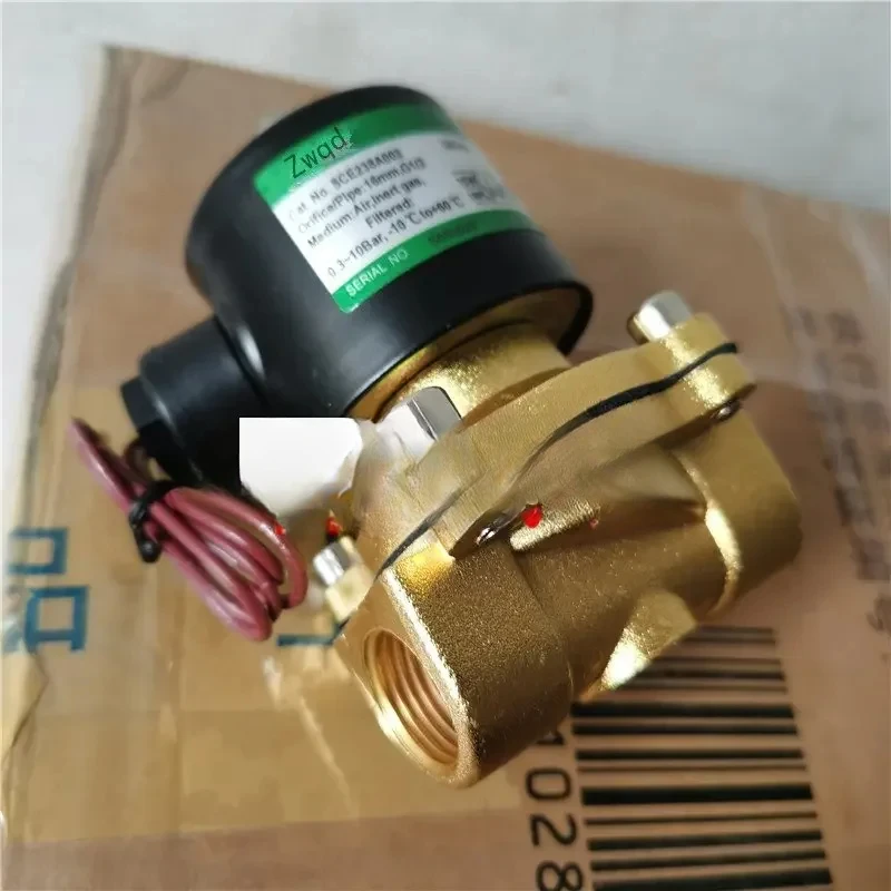 2pcs Exhaust valve SCE238A002 15W 4W two-way/normally closed/air cannon/solenoid valve/air valve/water valve
2pcs Exhaust valve SCE238A002 15W 4W two-way/normally closed/air cannon/solenoid valve/air valve/water valve