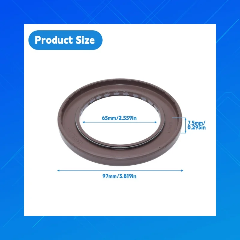 High Quality FKM Pressure Type Oil Seal 70x95x7mm BAFSL1SF 70*95*7 mm - Double Lip Oil Seal with Spring
High Quality FKM Pressure Type Oil Seal 70x95x7mm BAFSL1SF 70*95*7 mm - Double Lip Oil Seal with Spring