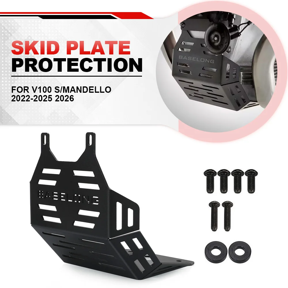 2026 FOR Moto Guzzi V100 S/Mandello 2022-2025 Motorcycle Skid Plate Engine Guard Chassis Expedition Chassis Protective Cover
2026 FOR Moto Guzzi V100 S/Mandello 2022-2025 Motorcycle Skid Plate Engine Guard Chassis Expedition Chassis Protective Cover