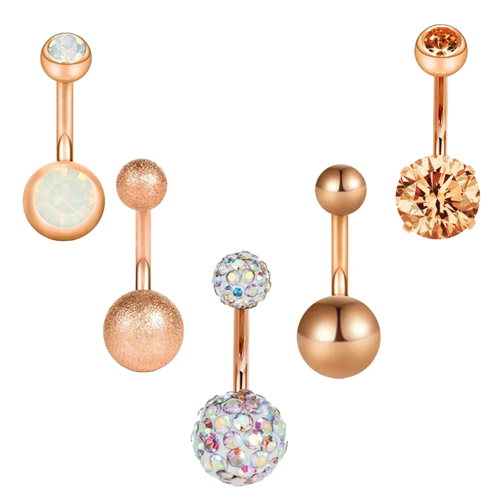 5pcs Steel Belly Button Rings Belly Button Puncture Ring Shining Nail Buckle Puncture Golden Metal Body Piercing Jewelry
5pcs Steel Belly Button Rings Belly Button Puncture Ring Shining Nail Buckle Puncture Golden Metal Body Piercing Jewelry