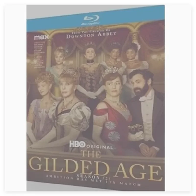 BD Blu-ray Ultra HD American Drama The Gilded Age Seasons 1–3 6 Discs Box Set with Chinese and English Traditional Subtitles
BD Blu-ray Ultra HD American Drama The Gilded Age Seasons 1–3 6 Discs Box Set with Chinese and English Traditional Subtitles