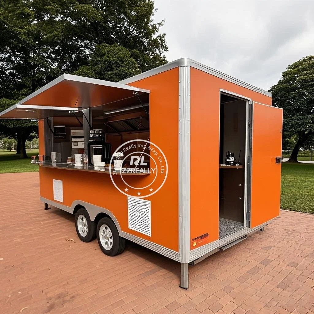 Customized Logo Mobile Food Trucks Fully Equipped Catering Commercial food cart With Full Kitchen
Customized Logo Mobile Food Trucks Fully Equipped Catering Commercial food cart With Full Kitchen
