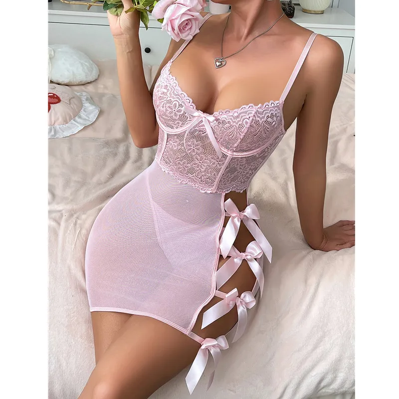 Ladies' Off Shoulder Fluffy Skirt Set, Sexy Lace Top Thong Underwear Set, Sexy Underwear Transparent Steel Ring Bra Erotic Dress
Ladies' Off Shoulder Fluffy Skirt Set, Sexy Lace Top Thong Underwear Set, Sexy Underwear Transparent Steel Ring Bra Erotic Dress