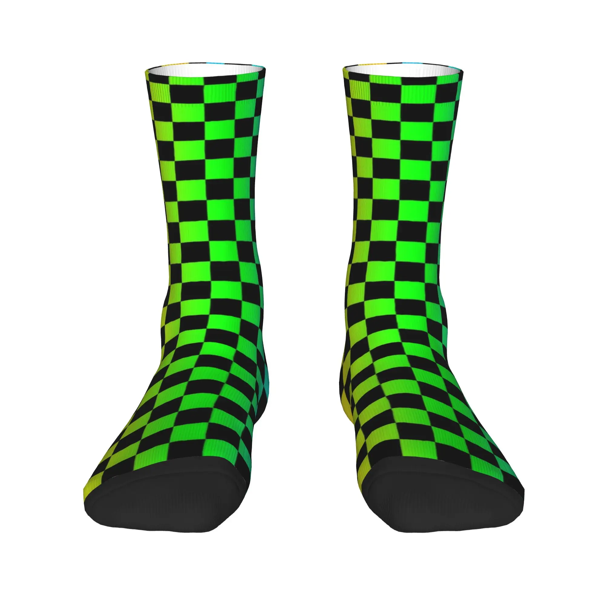Cute Printing Rainbow Checkers Checkerboard Socks for Men Women Stretch Summer Autumn Winter Crew Socks
Cute Printing Rainbow Checkers Checkerboard Socks for Men Women Stretch Summer Autumn Winter Crew Socks