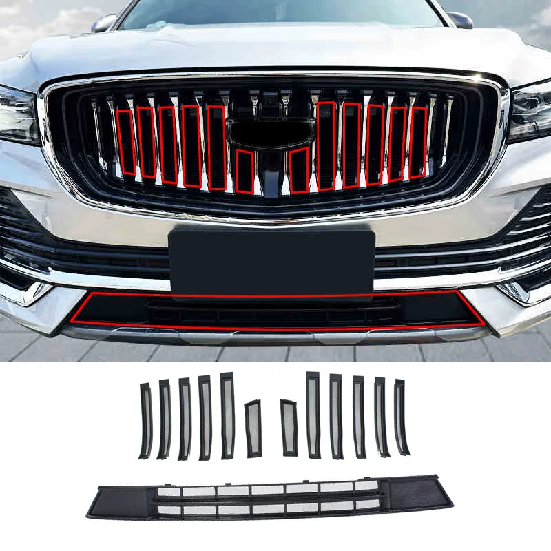 For Geely Monjaro Manjaro L kx11 2022-2024 Front Grille Mesh Insert Net Anti-insect Dust Proof Grills Car Accessories
For Geely Monjaro Manjaro L kx11 2022-2024 Front Grille Mesh Insert Net Anti-insect Dust Proof Grills Car Accessories