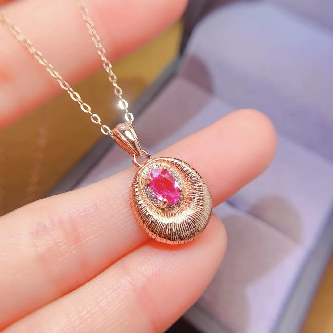 Luxury Silver Pink Sapphire Pendant 4*6mm Natural Sapphire 925 Silver Jewelry 18K Gold Plated Silver Gemstone Necklace Pendant
Luxury Silver Pink Sapphire Pendant 4*6mm Natural Sapphire 925 Silver Jewelry 18K Gold Plated Silver Gemstone Necklace Pendant
