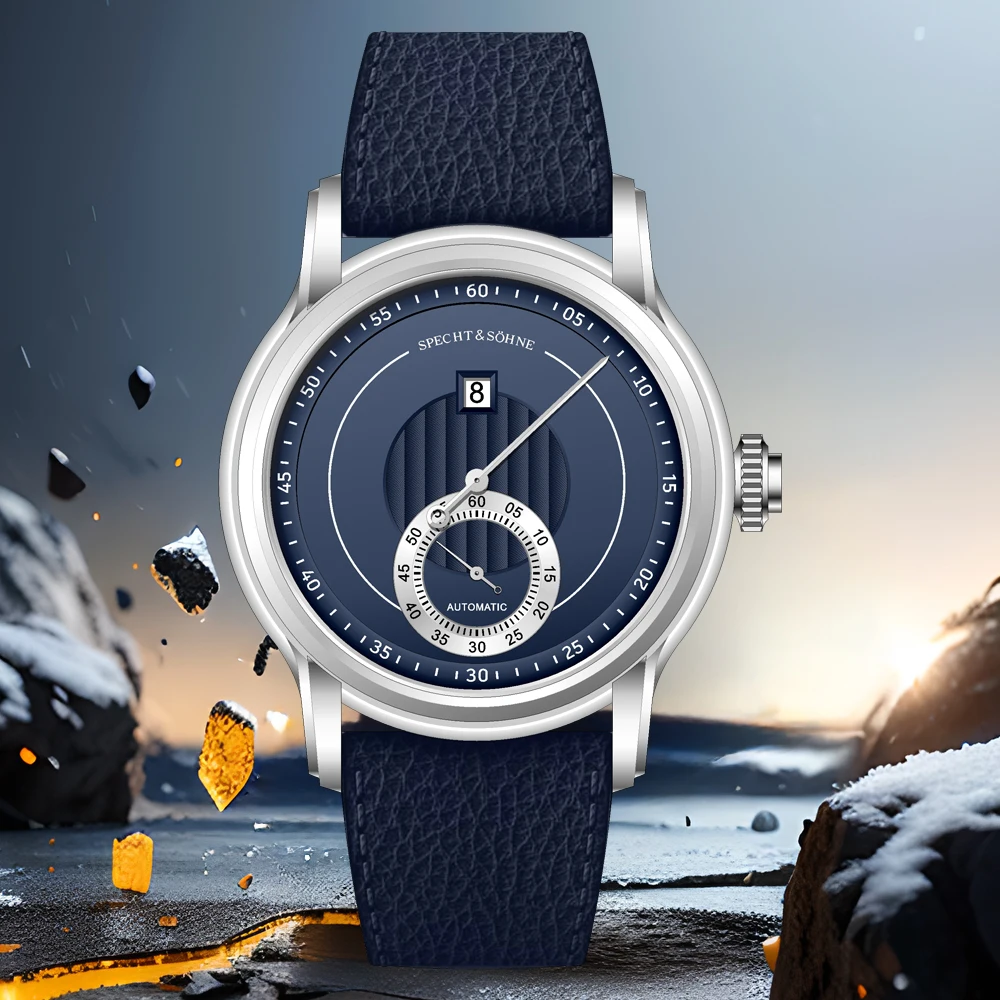 Новые роскошные часы Specht & Söhne Jump Hour 2026 года, автоматические механические часы для мужчин, сапфировое стекло, наручные часы из нержавеющей стали
Новые роскошные часы Specht & Söhne Jump Hour 2026 года, автоматические механические часы для мужчин, сапфировое стекло, наручные часы из нержавеющей стали