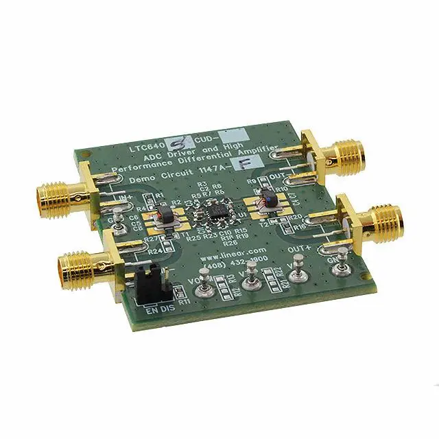 New DC1147A-F EVAL BOARD FOR LTC6405
New DC1147A-F EVAL BOARD FOR LTC6405