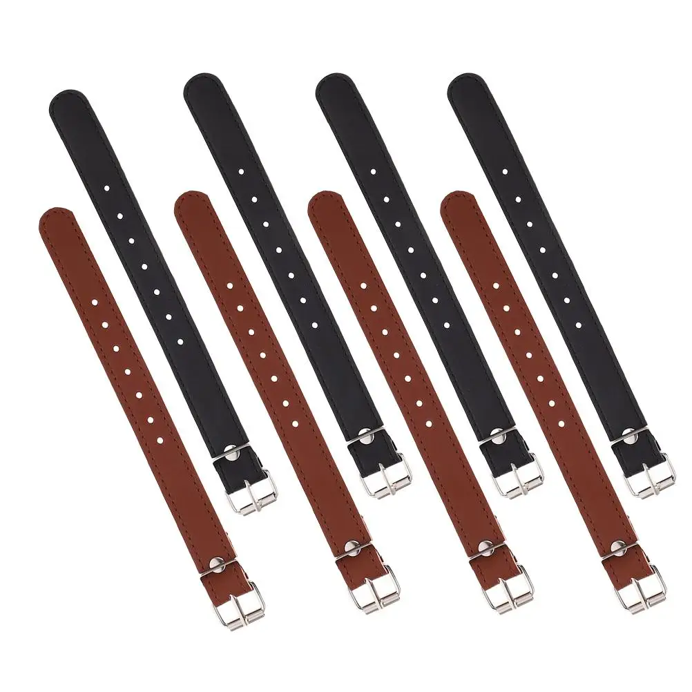 4Pcs Bike Basket Straps PU Belt Black Brown Adjustable Hole Wear Resistant Aluminum Practical Cycling Front Basket Strap
4Pcs Bike Basket Straps PU Belt Black Brown Adjustable Hole Wear Resistant Aluminum Practical Cycling Front Basket Strap