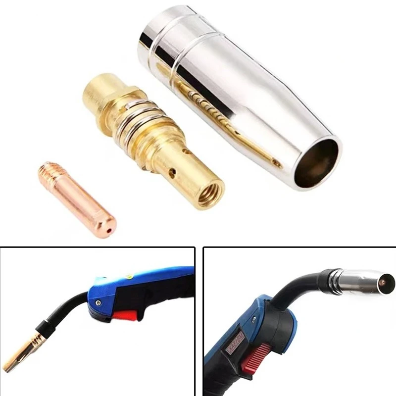 Conductive nozzle 10PCS 15AK protective nozzle gas protection welding gun accessories protective cover
Conductive nozzle 10PCS 15AK protective nozzle gas protection welding gun accessories protective cover