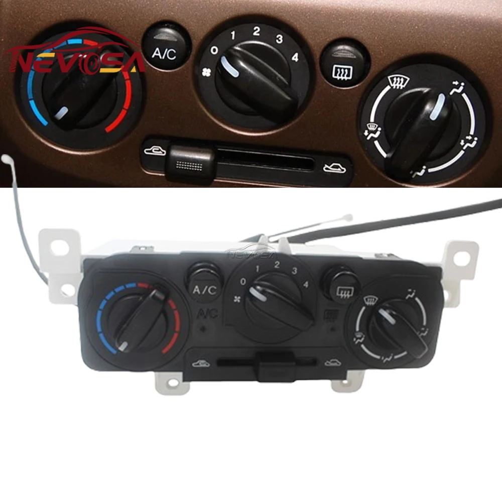 Переключатель управления кондиционером для Mazda 323 Family Protege BJ 1998 2005, панель переключателя кондиционера BL2C-61-190L1 BN0E-61-190 BNOE-61-190F
Переключатель управления кондиционером для Mazda 323 Family Protege BJ 1998 2005, панель переключателя кондиционера BL2C-61-190L1 BN0E-61-190 BNOE-61-190F