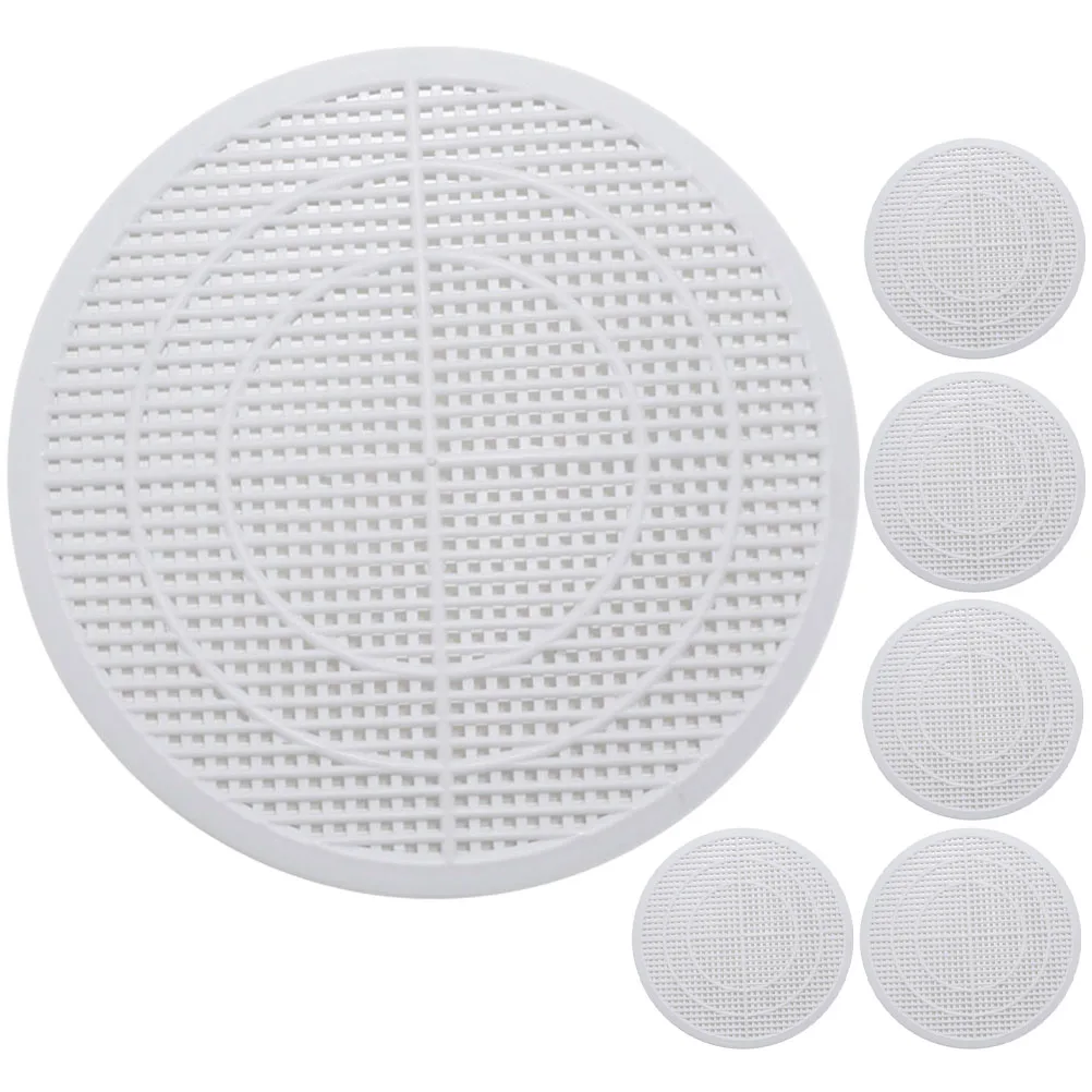 6 Pcs Anti Clogging Filter Screen for Kitchen Bathroom Sink Drain Hair Catcher Shower Stall Protector Plastic Strainer
6 Pcs Anti Clogging Filter Screen for Kitchen Bathroom Sink Drain Hair Catcher Shower Stall Protector Plastic Strainer
