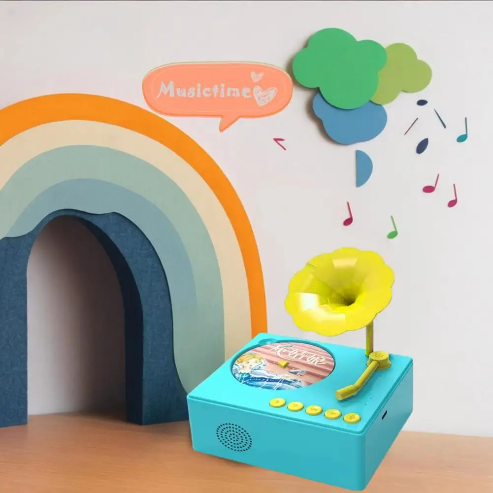 Educational Music Player Kids Gramophone Toy with 48 Story Cards Early Education Phonograph Music Player for Boys for Toddlers
Educational Music Player Kids Gramophone Toy with 48 Story Cards Early Education Phonograph Music Player for Boys for Toddlers