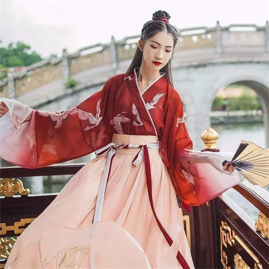 Hanfu платье Baile праздничный традиционный китайский женский костюм для косплея Hada, ropa Halloween roja Hanfu
Hanfu платье Baile праздничный традиционный китайский женский костюм для косплея Hada, ropa Halloween roja Hanfu