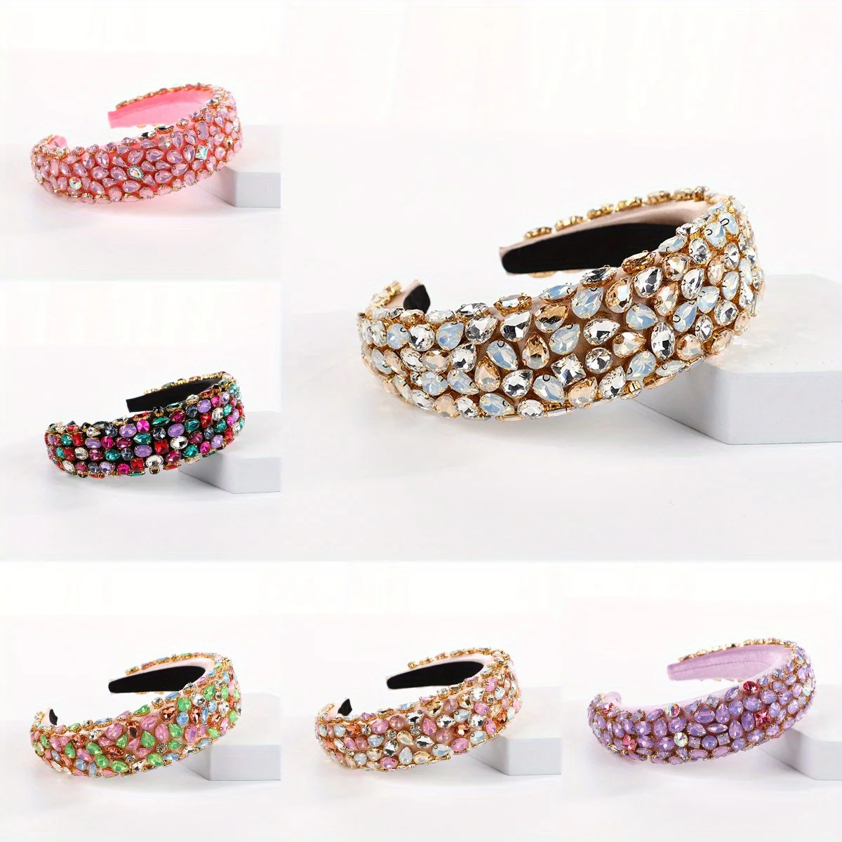 Повязка для волос с широким краем в стиле барокко, полностью кристаллическая инкрустация, роскошный дизайн для женщин, сценическое выступление, банкет, элегантные аксессуары для волос
Повязка для волос с широким краем в стиле барокко, полностью кристаллическая инкрустация, роскошный дизайн для женщин, сценическое выступление, банкет, элегантные аксессуары для волос