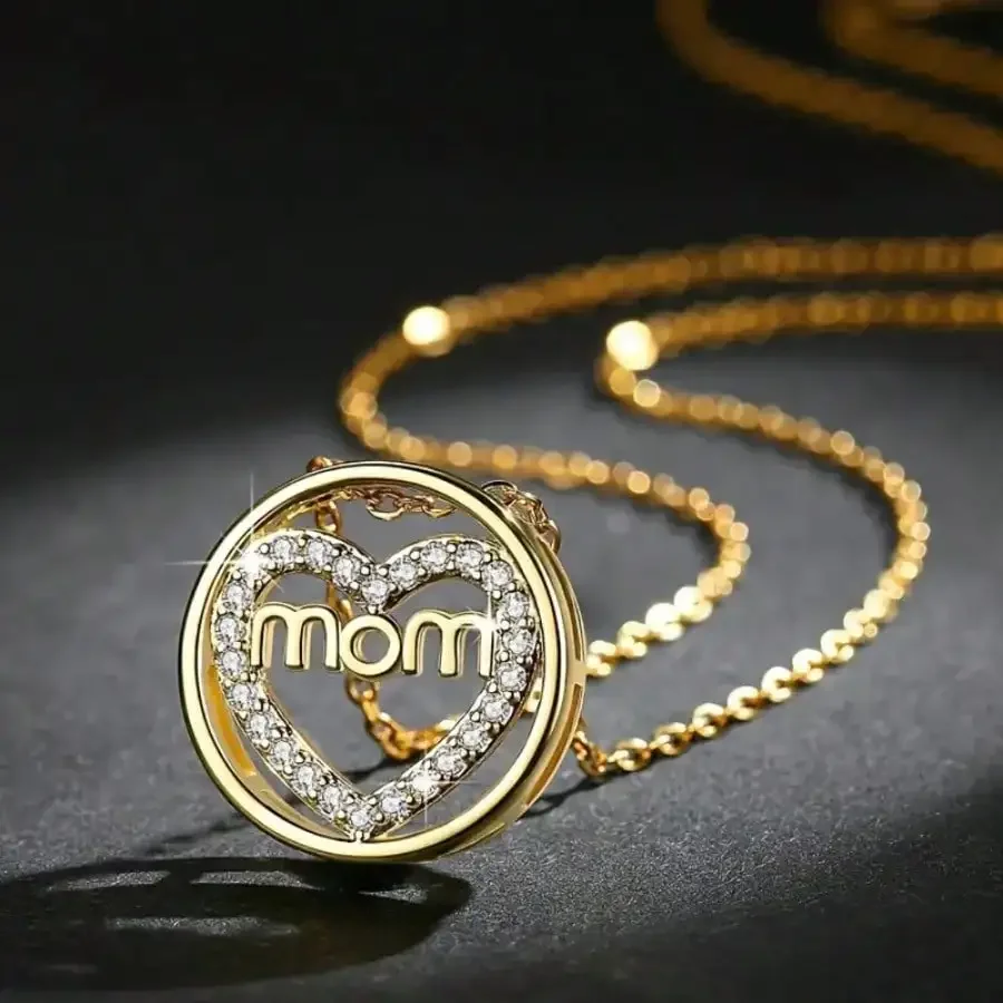 Mothers Day MOM Round Pendant Necklace Women Perfect Gift for Mother Special Occasion Jewelry Daily Party
Mothers Day MOM Round Pendant Necklace Women Perfect Gift for Mother Special Occasion Jewelry Daily Party