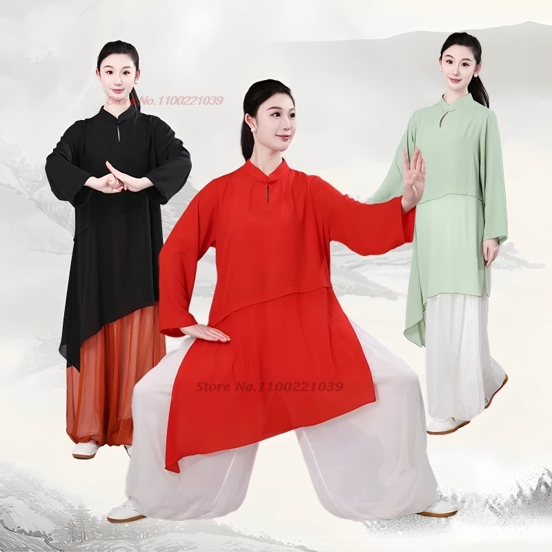 2025 chinese kung fu tai chi clothing martial arts tops+pants set breathable tai chi wushu wing chun exercise performance suit
2025 chinese kung fu tai chi clothing martial arts tops+pants set breathable tai chi wushu wing chun exercise performance suit