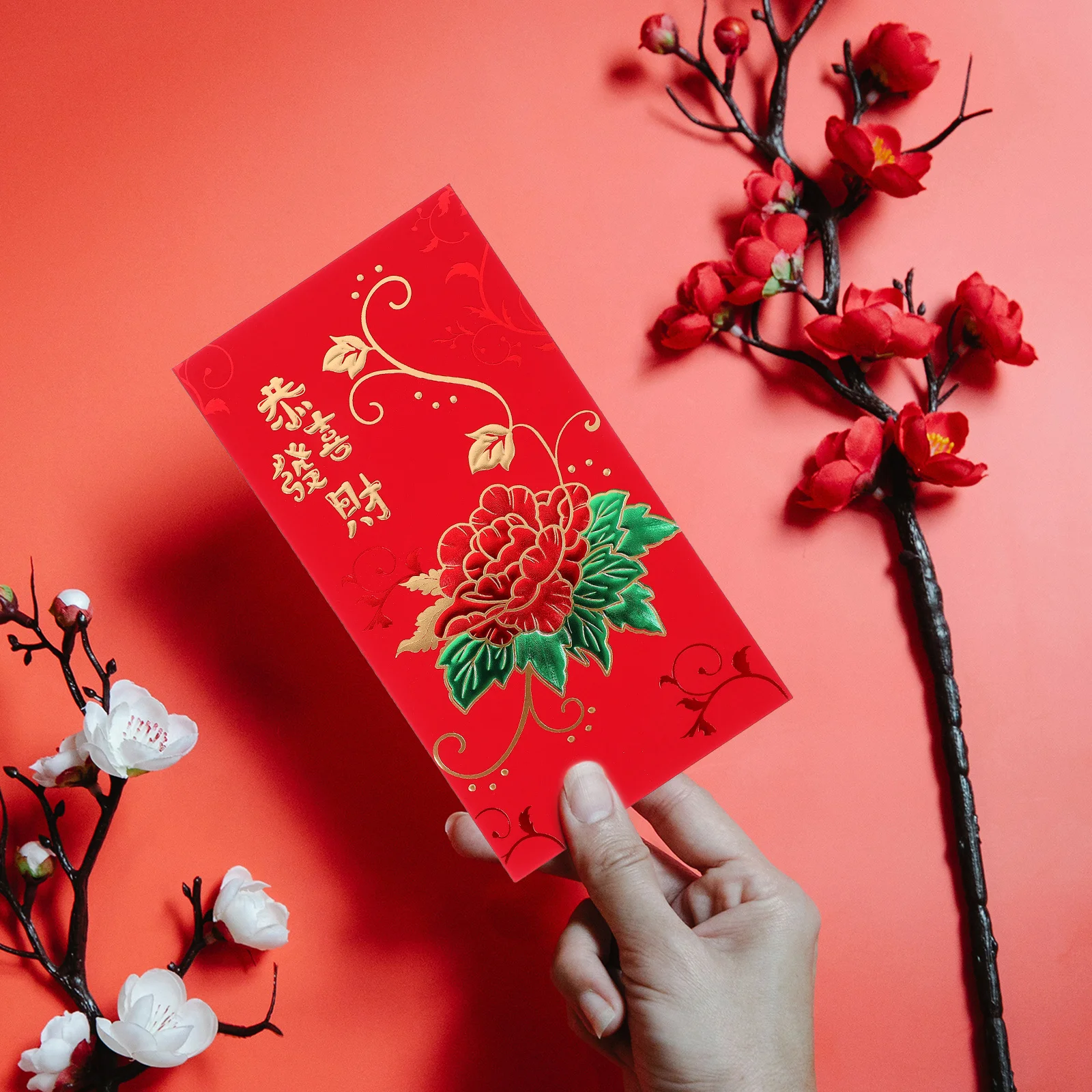 6 Pcs Festival Lai See Red Envelope Bag Gift Spring Paper Lunar New Year Money Envelopes The
6 Pcs Festival Lai See Red Envelope Bag Gift Spring Paper Lunar New Year Money Envelopes The