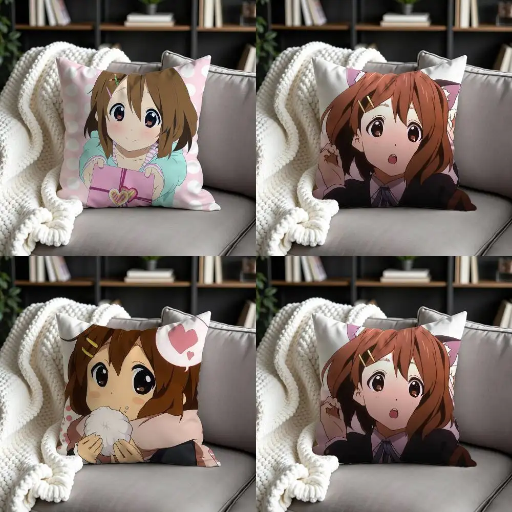Classic cute Anime K-K-ON yui Double-sided print Pillow Case Pattern Printed Pillowcase For Living Room Sofa Cushion Cover
Classic cute Anime K-K-ON yui Double-sided print Pillow Case Pattern Printed Pillowcase For Living Room Sofa Cushion Cover