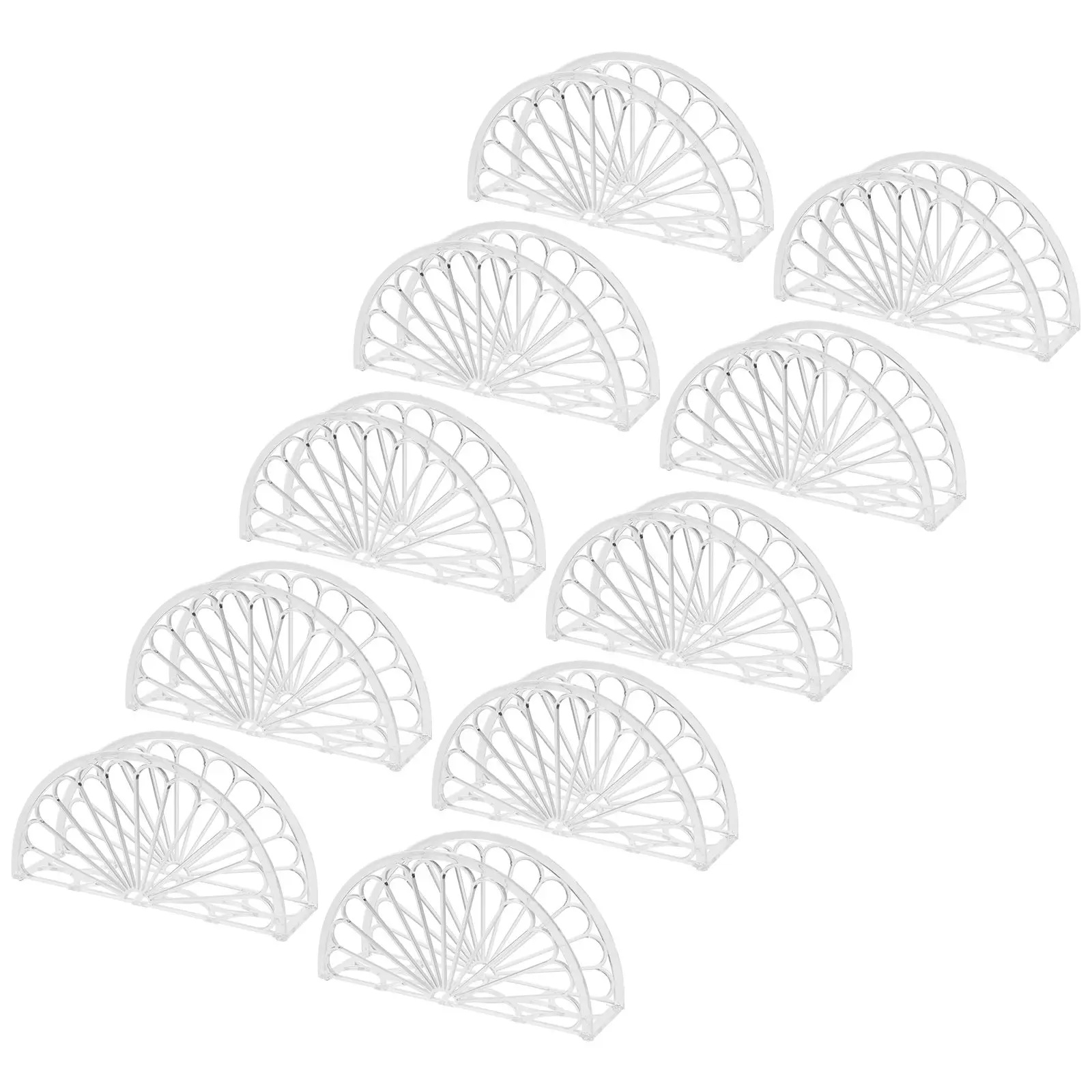 10 Pcs Napkin Rack Paper Holder Dispenser Charcuterie Transparent Stand Napkins Plastic Clear Holders for Table Freestanding
10 Pcs Napkin Rack Paper Holder Dispenser Charcuterie Transparent Stand Napkins Plastic Clear Holders for Table Freestanding