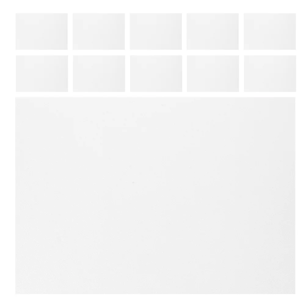 100Pcs Children Printmaking Set White Foam Printing Plates Thick Craft Sheets for DIY Art Classroom Scrapbooking Card Making
100Pcs Children Printmaking Set White Foam Printing Plates Thick Craft Sheets for DIY Art Classroom Scrapbooking Card Making