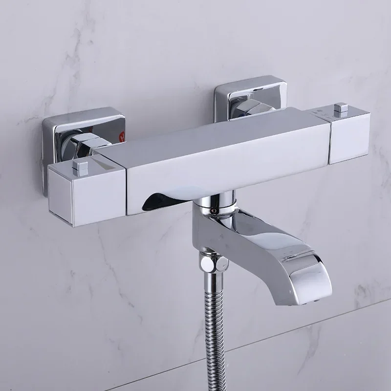 Exposed installation Max Temperature 38 degree UK Brass Bath thermostat thermostatic mixer faucet Hot sales
Exposed installation Max Temperature 38 degree UK Brass Bath thermostat thermostatic mixer faucet Hot sales
