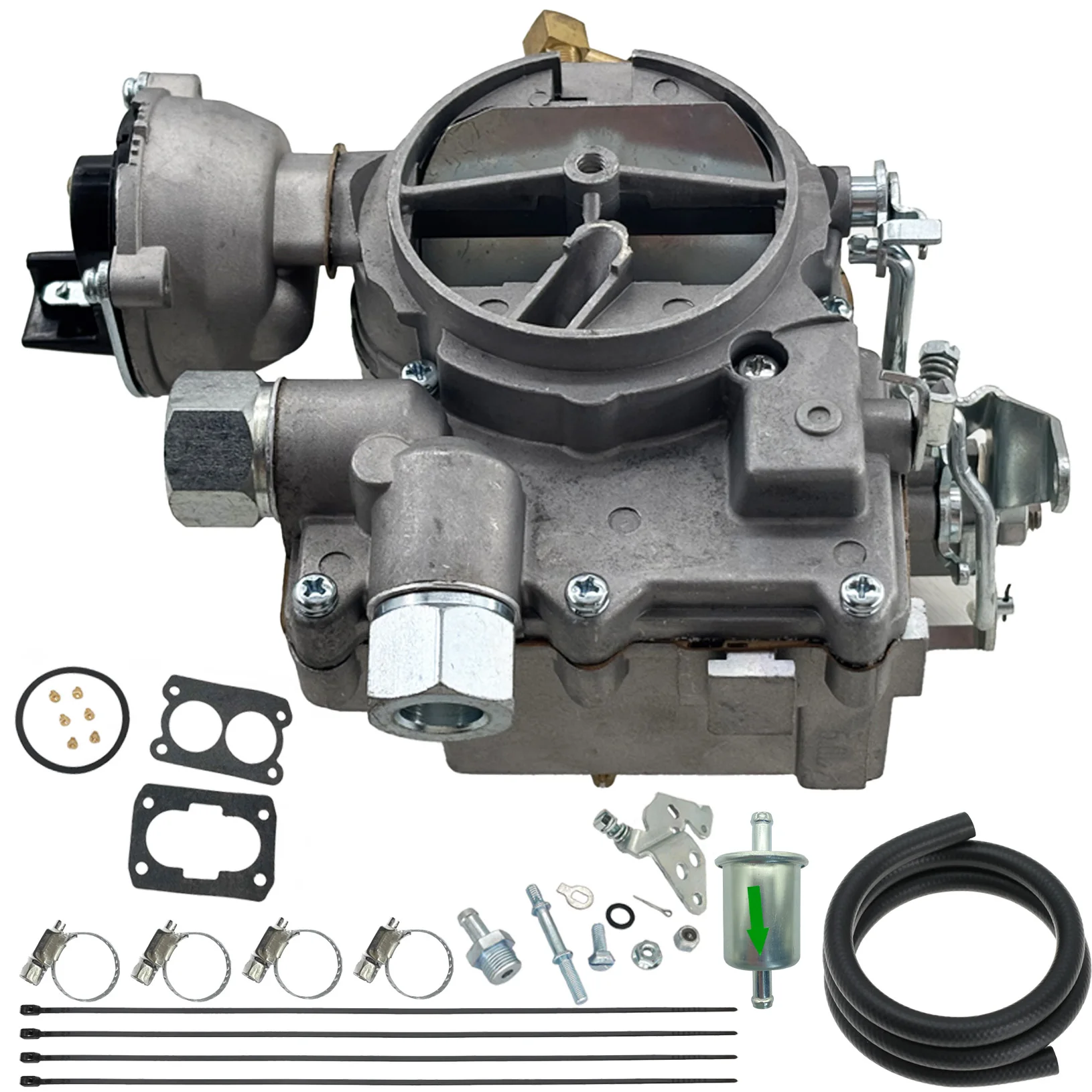 Carburetor for Rochester 5.0L 305 / 5.7L 350 2 Barrel V8 Mercruiser Engine with Electric Choke 3310-804622R1 3310-86448A1
Carburetor for Rochester 5.0L 305 / 5.7L 350 2 Barrel V8 Mercruiser Engine with Electric Choke 3310-804622R1 3310-86448A1