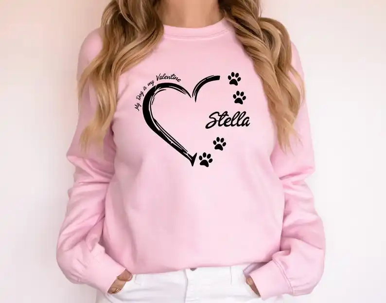 Custom Dog Mom Sweatshirt With Names Women Men Personalized Dog Name Crewneck Sweater Heart Dog MomDog Dad Personlized Gifts
Custom Dog Mom Sweatshirt With Names Women Men Personalized Dog Name Crewneck Sweater Heart Dog MomDog Dad Personlized Gifts