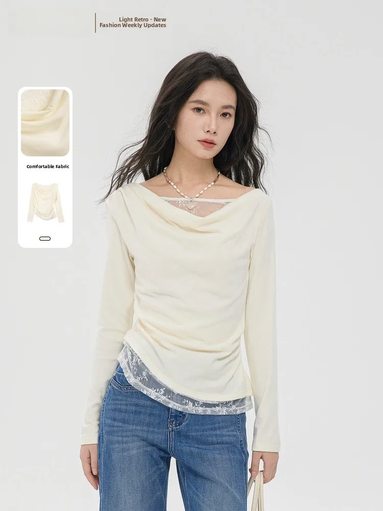 Ele Knitted Sweater with Chic Collar Versatile Sli Spring 2026 New Arrival Memory's Starting Point Ladies Faion
Ele Knitted Sweater with Chic Collar Versatile Sli Spring 2026 New Arrival Memory's Starting Point Ladies Faion