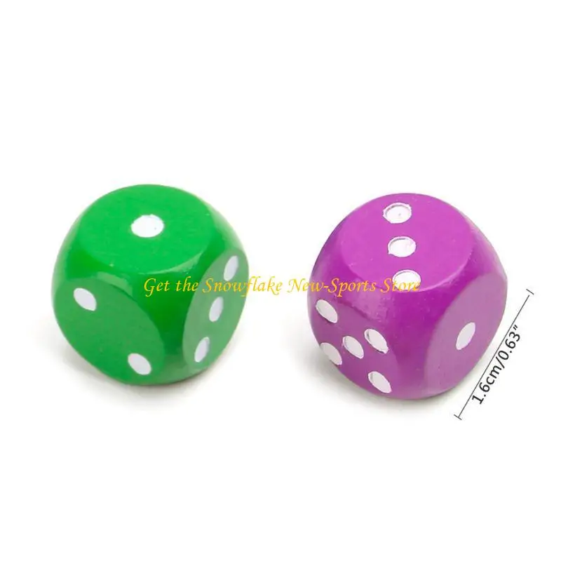 E56D Set of 5 Large 16mm Round Corner Wooden (5 Colors with dots)
E56D Set of 5 Large 16mm Round Corner Wooden (5 Colors with dots)