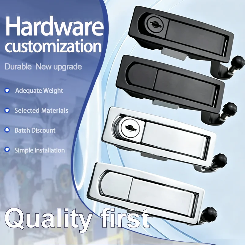 2pcs Industrial Cabinet Door with Zinc Alloy Embedded Rotary Lock for Electrical And Mechanical Equipment
2pcs Industrial Cabinet Door with Zinc Alloy Embedded Rotary Lock for Electrical And Mechanical Equipment