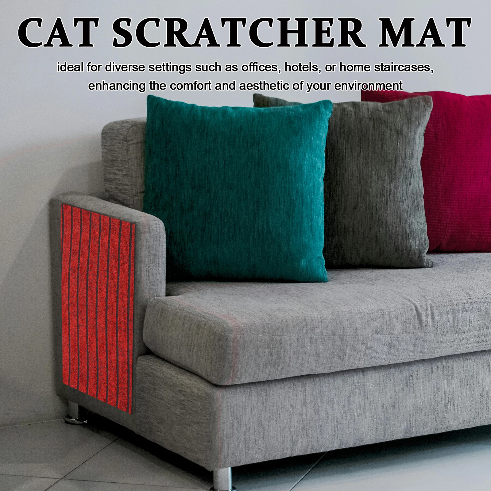 Self-Adhesive Stair Treads Carpet: Reusable Precise Cut Rug For Furniture Protection Strong Grip Pet-Friendly Material
Self-Adhesive Stair Treads Carpet: Reusable Precise Cut Rug For Furniture Protection Strong Grip Pet-Friendly Material