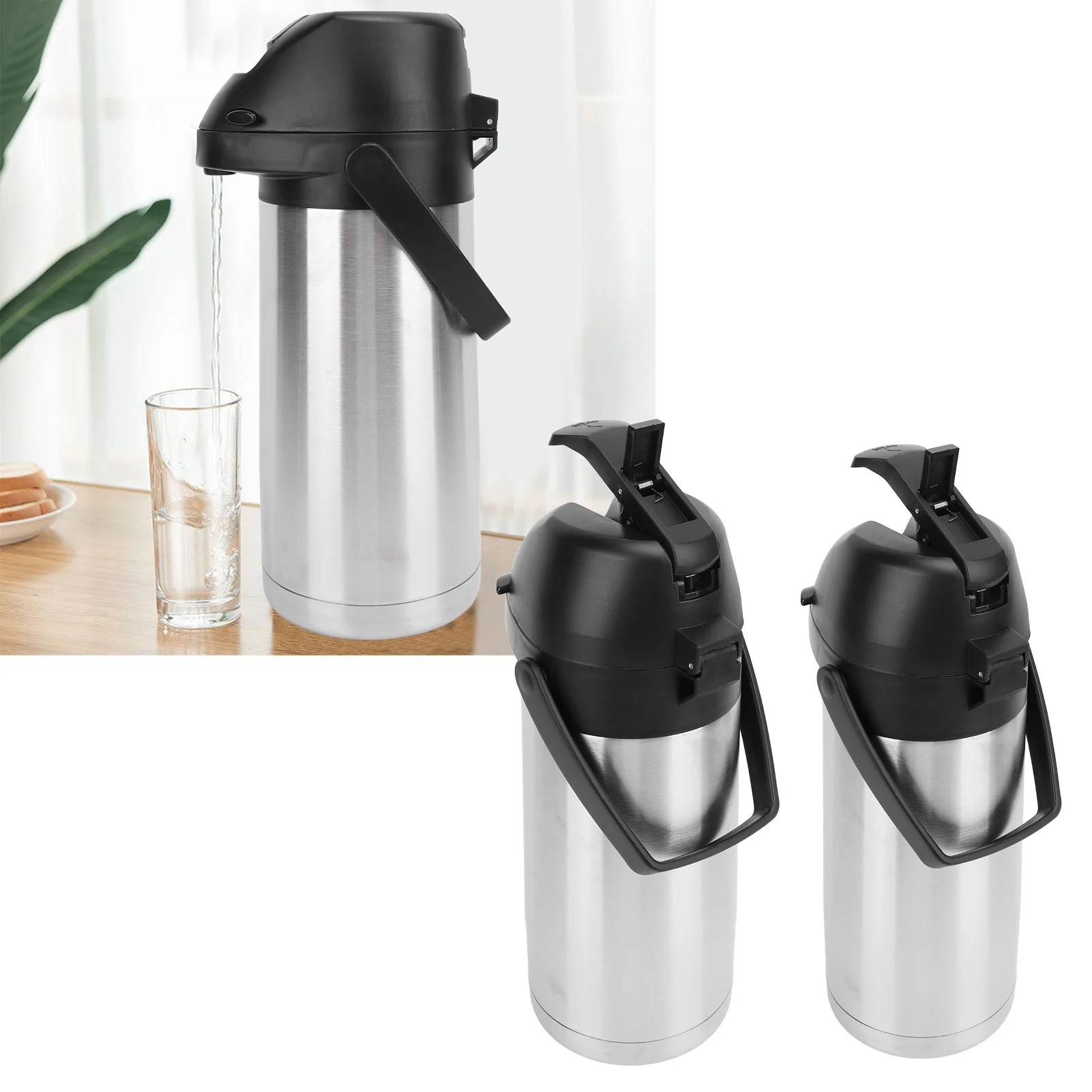 1.9L Coffee Dispenser with Pump Insulated Stainless Steel Thermal Beverage Dispenser for Hot Cold Water Party Chocolate Drinks
1.9L Coffee Dispenser with Pump Insulated Stainless Steel Thermal Beverage Dispenser for Hot Cold Water Party Chocolate Drinks