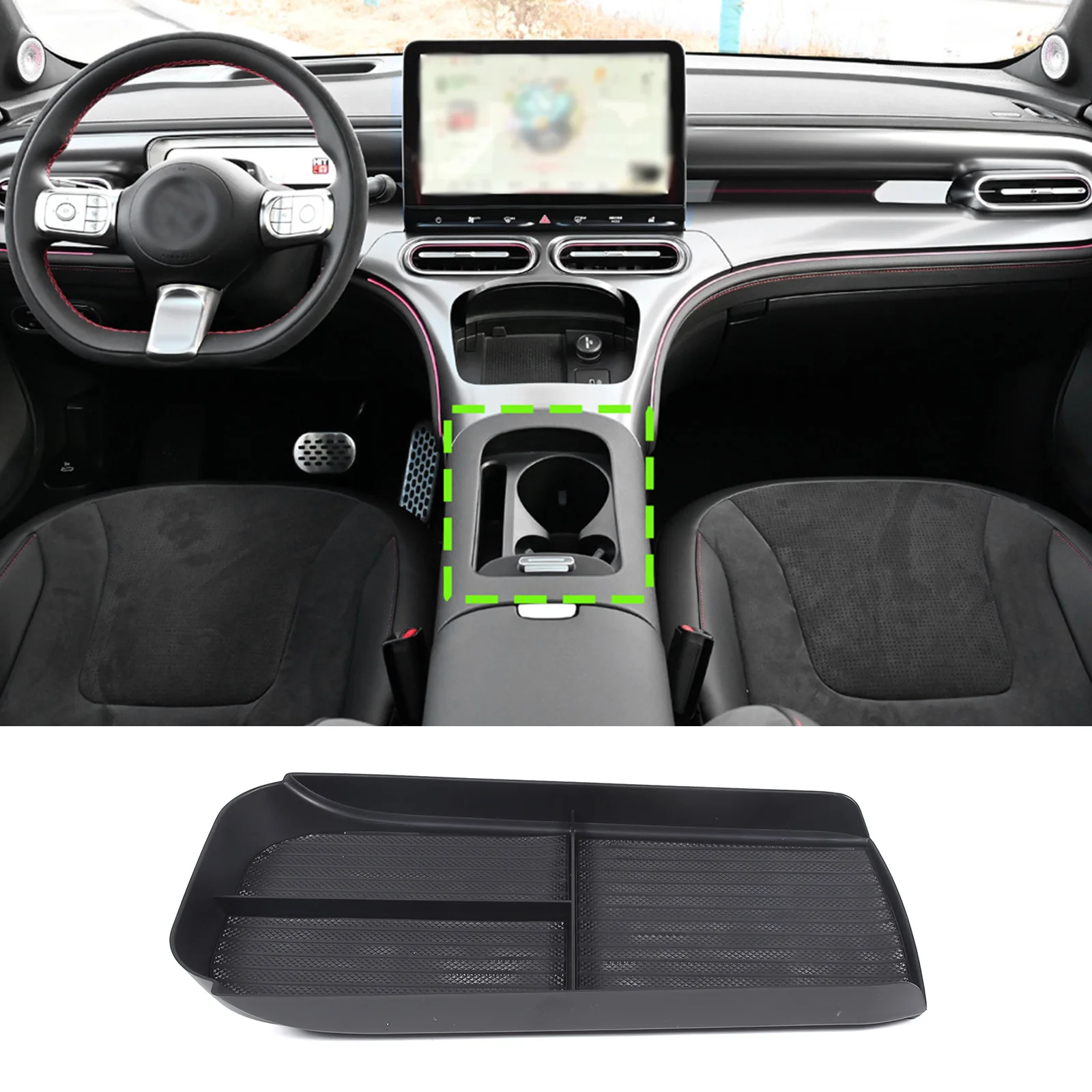 For 2022 Mercedes-Benz smart Elf #1 ABS Black Car Central Control Storage Box Car Interior Modification Accessories 1Pcs
For 2022 Mercedes-Benz smart Elf #1 ABS Black Car Central Control Storage Box Car Interior Modification Accessories 1Pcs