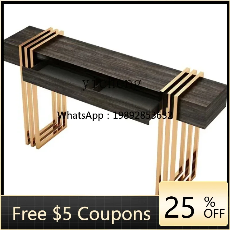 Стол для прихожей Z1: Простой домашний стол-перегородка для коридора, квадратный, из нержавеющей стали, на треноге, для хранения вещей
Стол для прихожей Z1: Простой домашний стол-перегородка для коридора, квадратный, из нержавеющей стали, на треноге, для хранения вещей