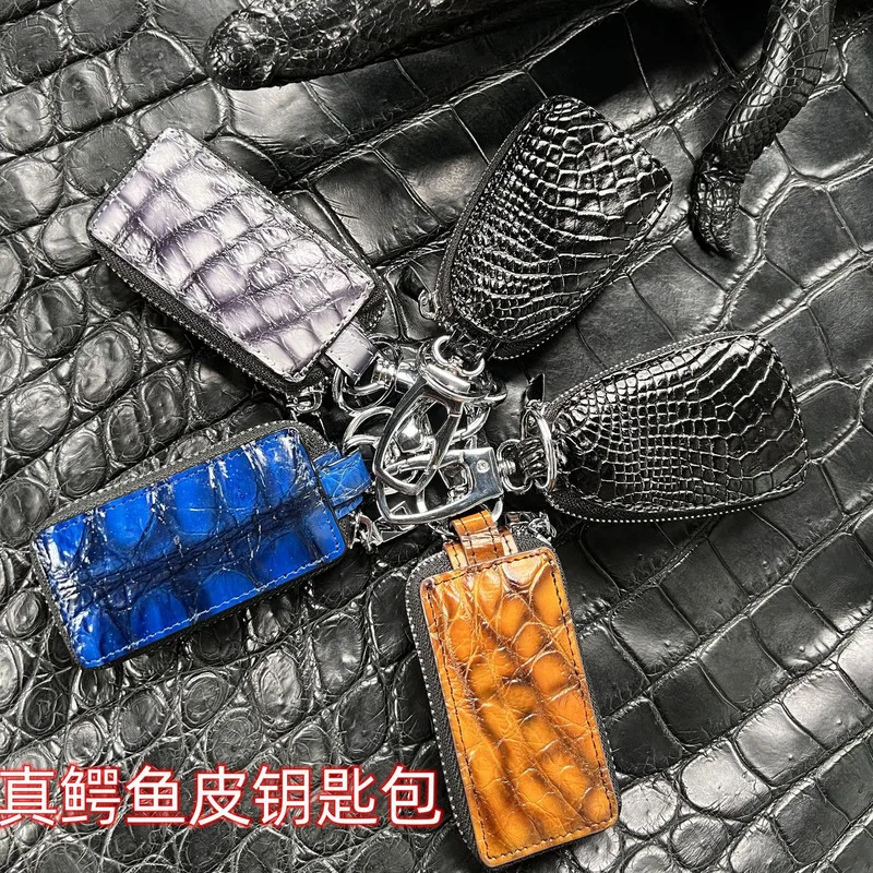 New British Style Genuine Crocodile Home Chain Car Accessories Creative Genuine Leather Keys Chain Coin Purse Holder Key Wallets
New British Style Genuine Crocodile Home Chain Car Accessories Creative Genuine Leather Keys Chain Coin Purse Holder Key Wallets