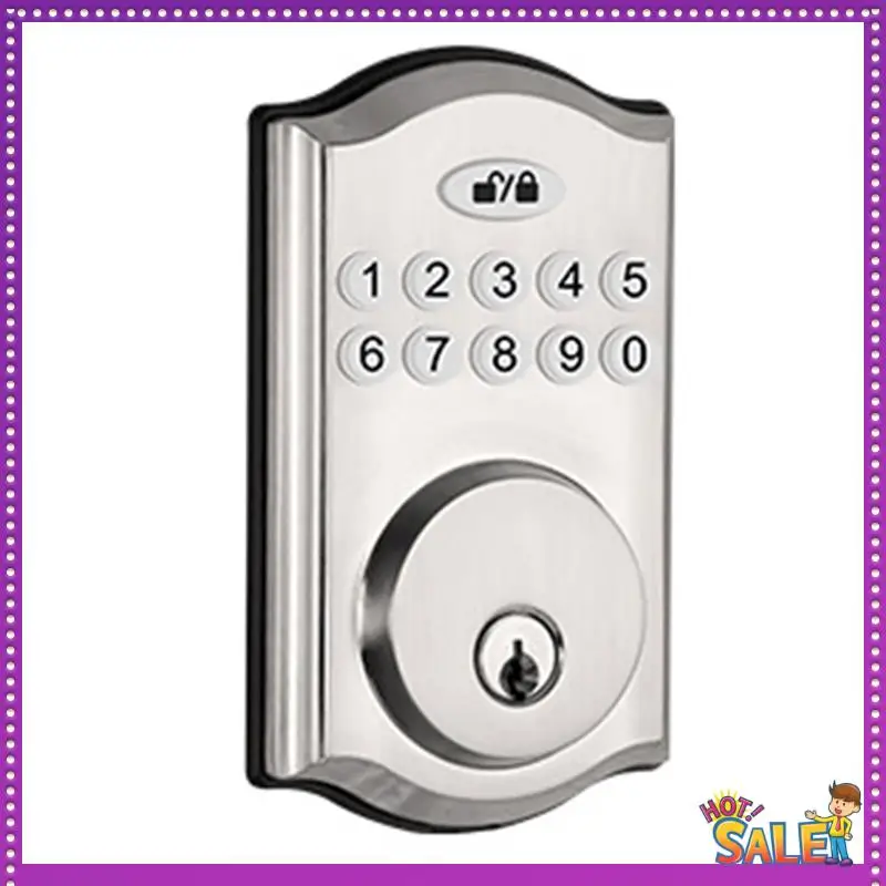 AA87 Keyless Entry Door Lock -Keypad Door Lock-Smart Deadbolt Lock-Anti-Peeping Password-Auto Lock Easy To Install
AA87 Keyless Entry Door Lock -Keypad Door Lock-Smart Deadbolt Lock-Anti-Peeping Password-Auto Lock Easy To Install