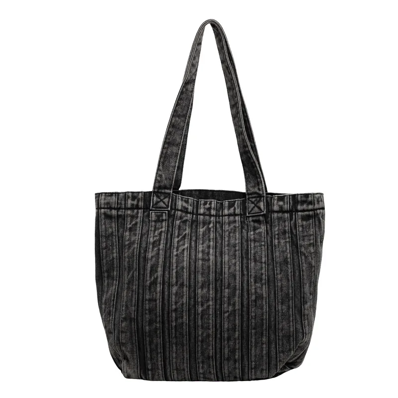 Женская джинсовая холщовая сумка-тоут, большая вместительная сумка на плечо в повседневном стиле, прочная для поездок на работу, покупок, ежедневных прогулок
Женская джинсовая холщовая сумка-тоут, большая вместительная сумка на плечо в повседневном стиле, прочная для поездок на работу, покупок, ежедневных прогулок