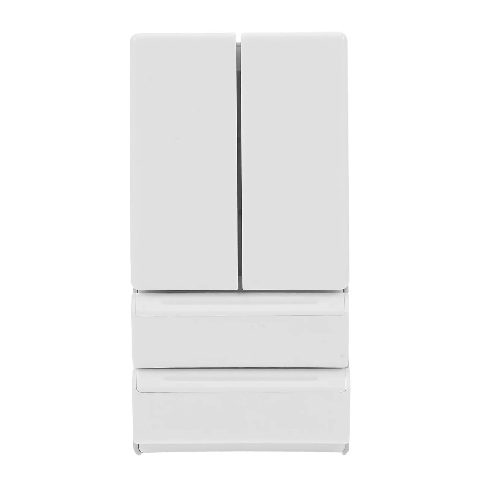Miniature Double Door White Mini Fridge Realistic Refrigerator Built-in Light for Kids Pretend Play Kitchen Bedroom Fridge Scene
Miniature Double Door White Mini Fridge Realistic Refrigerator Built-in Light for Kids Pretend Play Kitchen Bedroom Fridge Scene