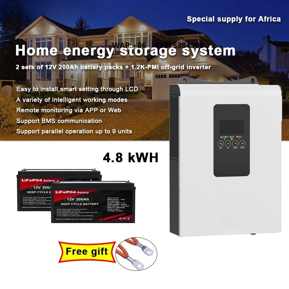 Solar Energy System Split Phase Hybrid Inverter 1.25kWh 4.2kWh 6kWh LiFePO4 Battery IP65 Stackable Solar Storage System
Solar Energy System Split Phase Hybrid Inverter 1.25kWh 4.2kWh 6kWh LiFePO4 Battery IP65 Stackable Solar Storage System