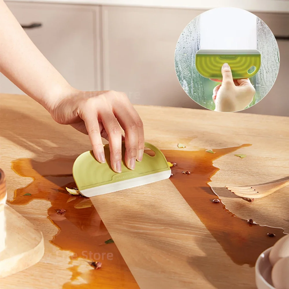 Non-Scratch Soft Silicone Handy Squeegee Kitchen Sink Countertop Squeegee Window Mirror Water Wiper Clean Scraping Film Scraper
Non-Scratch Soft Silicone Handy Squeegee Kitchen Sink Countertop Squeegee Window Mirror Water Wiper Clean Scraping Film Scraper
