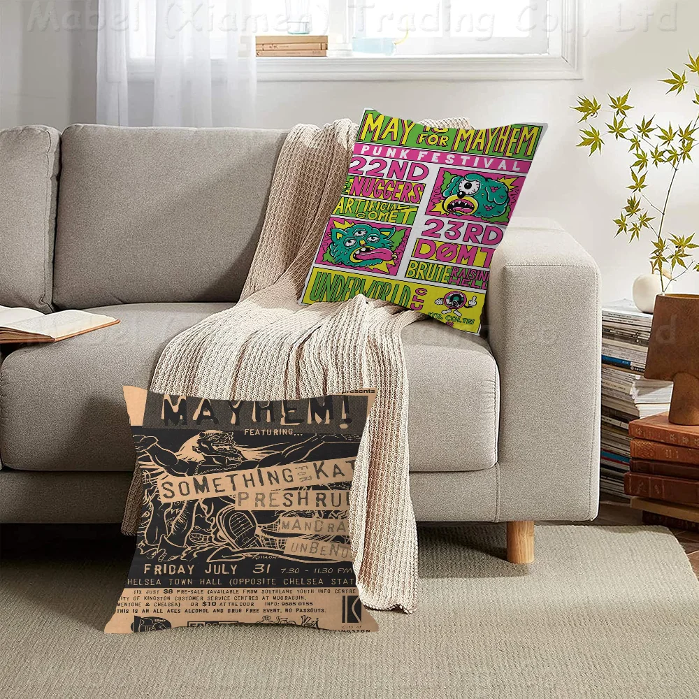 Classic Mayhem Cushion Cover Inches Farmhouse Decor Home Throw Pillow Covers For Couch Decorations
Classic Mayhem Cushion Cover Inches Farmhouse Decor Home Throw Pillow Covers For Couch Decorations