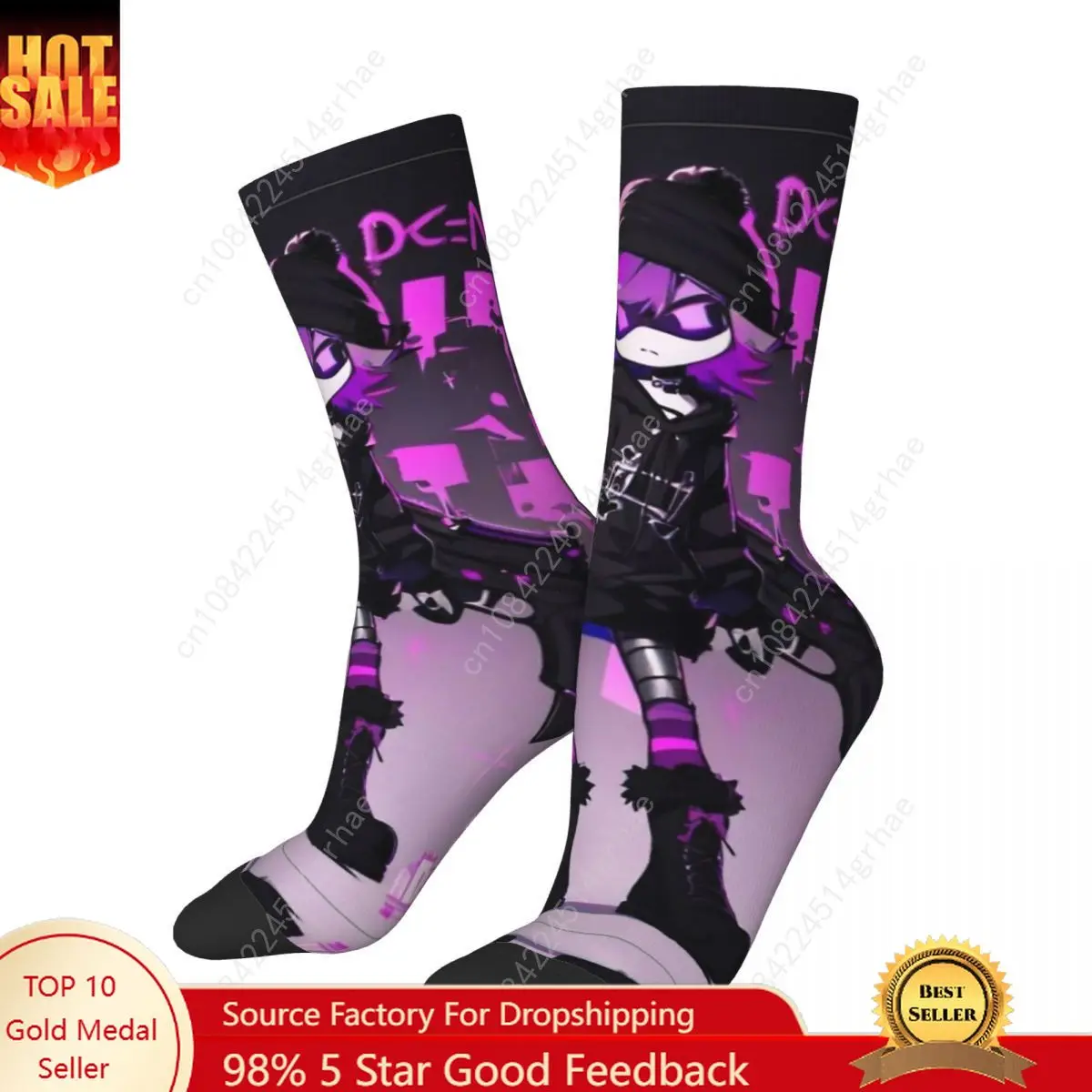 Murder Drones Game Socks Men Women Funny Happy Uzi Doorman Socks High Quality Spring Summer Autumn Winter Middle Tube Socks Gift
Murder Drones Game Socks Men Women Funny Happy Uzi Doorman Socks High Quality Spring Summer Autumn Winter Middle Tube Socks Gift