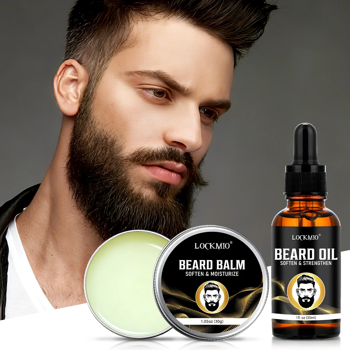 Beard Smoothing Strengthening Oil,Nourishing Conditioner,Mustache Moisturizing Softening Styling Balm,Facial Hair Shaping Butter
Beard Smoothing Strengthening Oil,Nourishing Conditioner,Mustache Moisturizing Softening Styling Balm,Facial Hair Shaping Butter