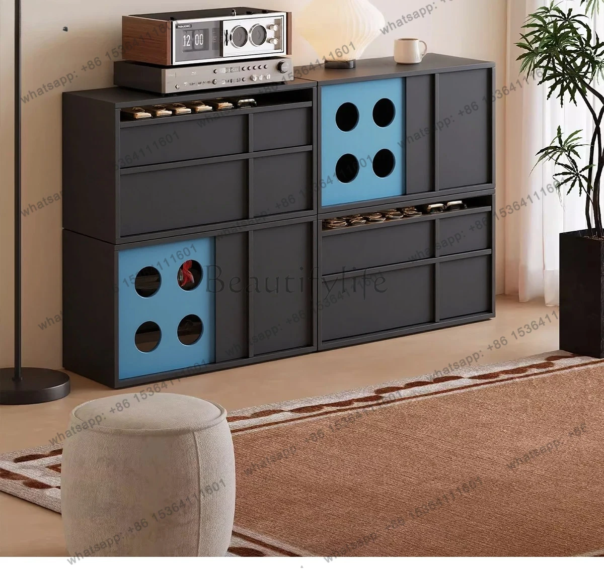 Solid Wood Module Free TV Cabinet Storage Bookcase Multifunctional Mealside Display Cabinet
Solid Wood Module Free TV Cabinet Storage Bookcase Multifunctional Mealside Display Cabinet