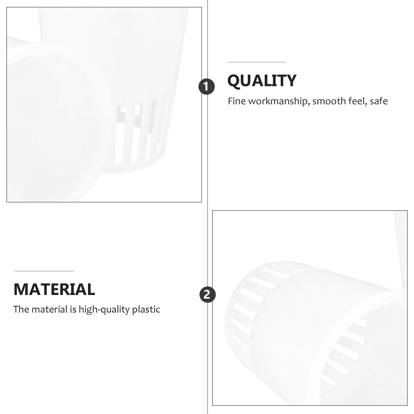30 Pcs Planting Basket Net Pots Hydroponics Grow Baskets Gardening Culture Containers PE Durable Promote Roots Growth
30 Pcs Planting Basket Net Pots Hydroponics Grow Baskets Gardening Culture Containers PE Durable Promote Roots Growth