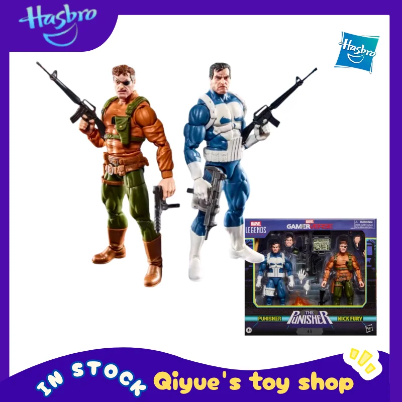 【In Stock】Hasbro MarvelLegends Punisher Nick Fury 2-person Set 6-inch Movable Robot Doll Model Toy Collection Gift
【In Stock】Hasbro MarvelLegends Punisher Nick Fury 2-person Set 6-inch Movable Robot Doll Model Toy Collection Gift
